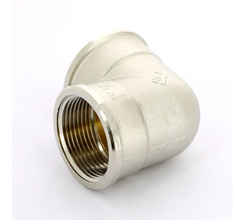 Угольник латунный никелированный Tiemme 1 1/4 ВР-ВР 1500353