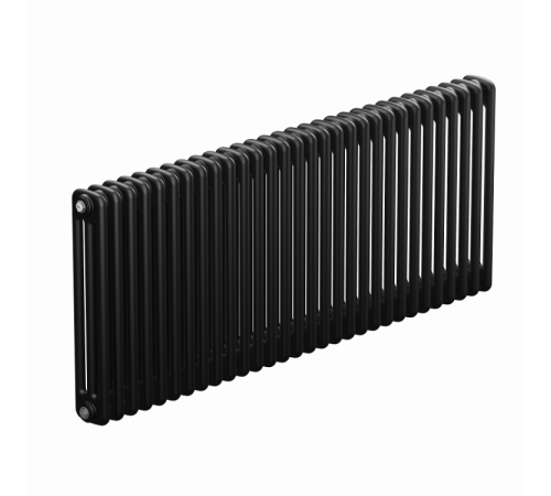 Радиатор стальной трубчатый RIFAR TUBOG 3057 26 секций боковое подключение 3/4 антрацит матовый 3057-26-B1-AN