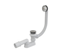 Слив-перелив для ванны Ravak удлиненный 80 см Click-Clack хром X01472