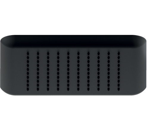 Верхний душ Paffoni 24 см матовый черный AD139/122BM