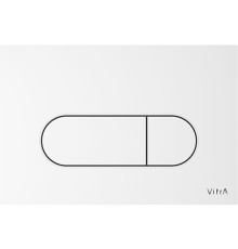 Панель смыва VitrA Root Round белая 740-2200