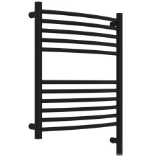 Полотенцесушитель электрический Сунержа Богема 3.1 выгнутая 50х60 см правый черный матовый 31-6003-6050