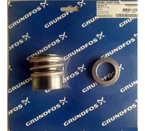 Уплотнение торцевое вала Grundfos BAQE Ø28 мм 96488302