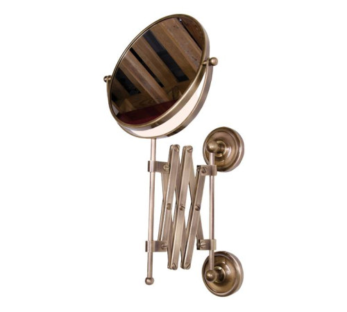 Зеркало косметическое настенное Tiffani World Bristol 024 двухстороннее бронза TWBR024br