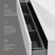 Тумба под раковину подвесная AM.PM Inspire V2.0 100 см 3 ящика белый матовый M50AFHX1003WM