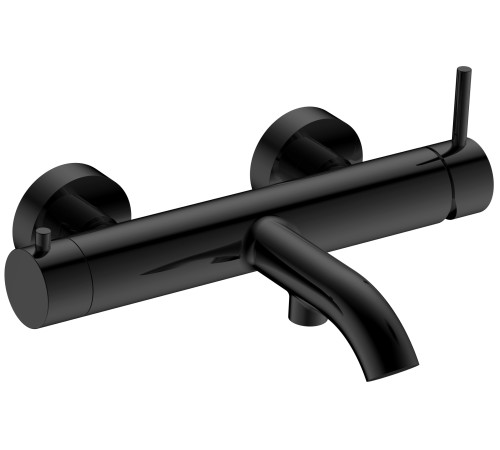 Смеситель для ванны AQUAMET Siena черный матовый AQM6212MB