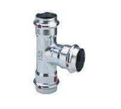 Тройник Viega Prestabo с SC-Contur 35x15x35 мм 558741