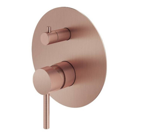 Смеситель для душа IXO Selection встраиваемый на 2-3 выхода медь брашированная XO1901RS