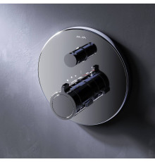 Смеситель для душа AM.PM X-Joy с термостатом встраиваемый на 2 потребителя F85A45600