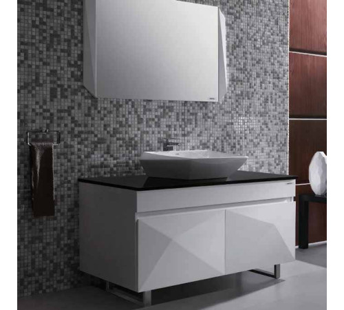 Раковина TOTO Jewelhex 60.7х48.3 см без отверстия под смеситель LW681B#W/DH446VE