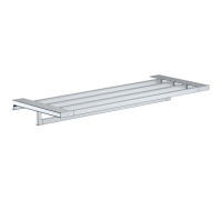 Полка для полотенец с держателем Hansgrohe AddStoris хром 41751000
