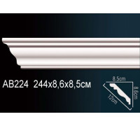 Карниз потолочный Perfect AB224 полиуретановый AB224