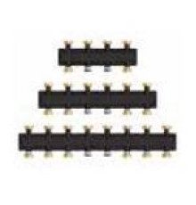 Коллектор распределительный настенный Meibes на 2-3 контура с кронштейнами M66301.21RU