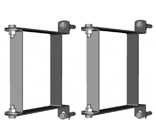 Комплект консолей Meibes с крепежом для монтажа распределителя или гидрострелки M66337.10