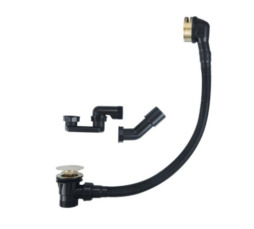 Слив-перелив для ванны Splendy Neoplex автоматический матовое золото NE30915MGM
