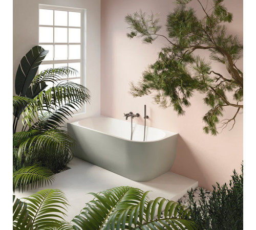 Ванна пристенная Treesse Cora 170x75 см акриловая левая белая V057BL00SX