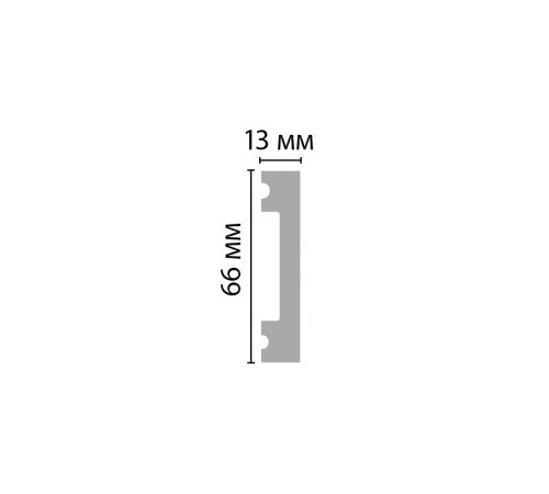 Плинтус напольный DECOMASTER D157-117 66х13х2900 мм D157-117