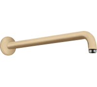 Настенный кронштейн для верхнего душа hansgrohe 389 мм матовая бронза 27413140