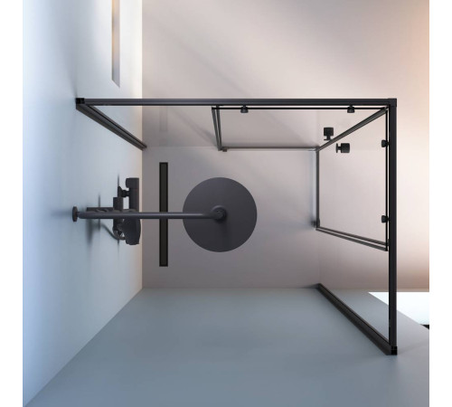 Душевое ограждение AM.PM X-Joy 100х80 см без поддона W94G-403-10080-BT