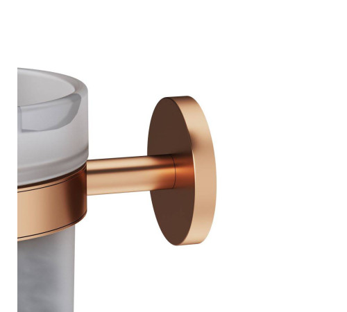 Стойка с ершиком для туалета AM.PM X-Joy розовое золото A85A33344