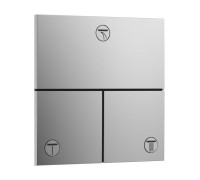 Вентиль Hansgrohe ShowerSelect Comfort E для 3 потребителей скрытый монтаж хром 15573000