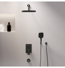 Встраиваемая душевая система AM.PM Gala со смесителем и изливом черный 953510300