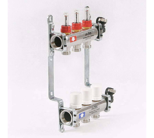 Коллекторная группа Uni-Fitt 415S 1 x 3/4 EK 3 выхода 450I4303