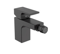 Смеситель для биде Hansgrohe Vernis Shape со сливным гарнитуром черный матовый 71211670