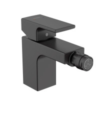 Смеситель для биде Hansgrohe Vernis Shape со сливным гарнитуром черный матовый 71211670