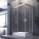 Душевое ограждение AM.PM Gem 120х80 см без поддона W90G-404-120280-MT
