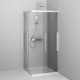 Душевое ограждение AM.PM Func 90x90 см без поддона W84G-403-9090-MT