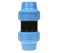 Муфта компрессионная ПНД соединительная TIM 40x40 мм 506664