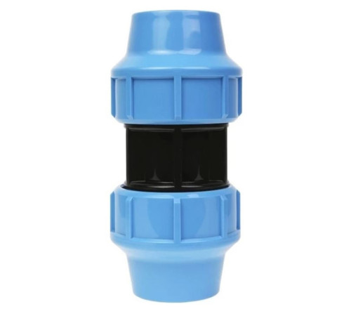 Муфта компрессионная ПНД соединительная TIM 40x40 мм 506664