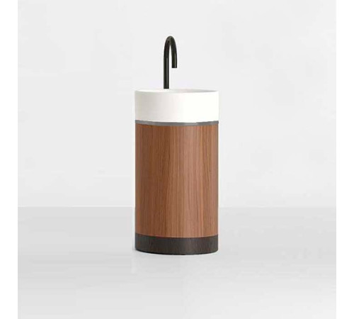 Раковина напольная Noorth ROMA II 45х88 см цоколь Noce Canaletto 2017.B