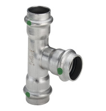 Тройник Viega Sanpress Inox нержавеющая сталь 15 мм 435851