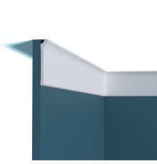 Карниз потолочный Perfect Plus P222 из ударопрочного полимера 2000x100x100 мм P222