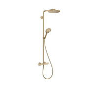Душевая стойка Hansgrohe Raindance Select S 240 1jet шлифованная бронза 27633140