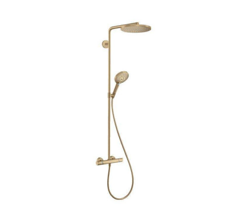 Душевая стойка Hansgrohe Raindance Select S 240 1jet шлифованная бронза 27633140