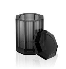 Баночка универсальная Decor Walther Kristall BMD 9x9x14 см хрусталь антрацит 0931494