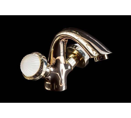 Смеситель для раковины Boheme Satine золото 291-ST