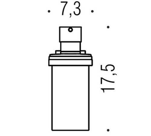 Дозатор для жидкого мыла подвесной Colombo Design Basic хром/матовое стекло B9337.CR-VAN