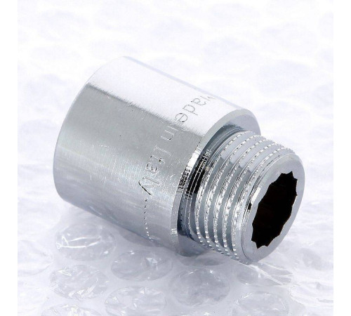Удлинитель НВ хромированный Uni-Fitt 1/2 x 25 мм 657C2025