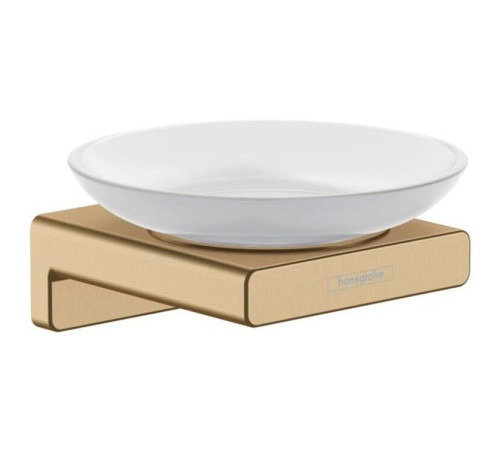 Мыльница Hansgrohe AddStoris шлифованная бронза 41746140