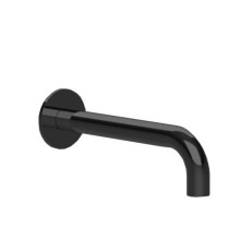 Излив настенный Almar Universal 240 мм круглый отражатель черный матовый E098007.MB