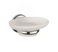 Мыльница стеклянная G-lauf хром GH12351