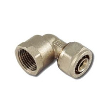 Уголок пресс с внутренней резьбой Tiemme 20x2.0-3/4 1600023