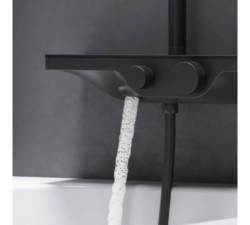 Душевая система AM.PM Apollo со смесителем черный 947730300