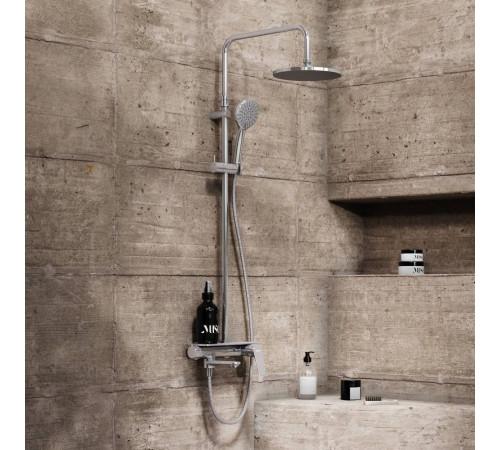 Душевая система со смесителем-полкой для ванны и душа AM.PM Jupiter 977730000