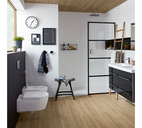 Биде подвесное Villeroy & Boch Avento 37х53 см альпийский белый 54050001