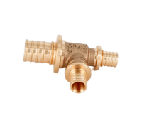 Тройник REHAU RAUTITAN RX+ 25-16-16 бронза 14570823001